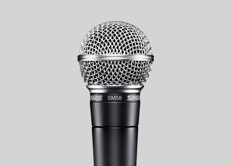 1 - Shure SM58-LCE